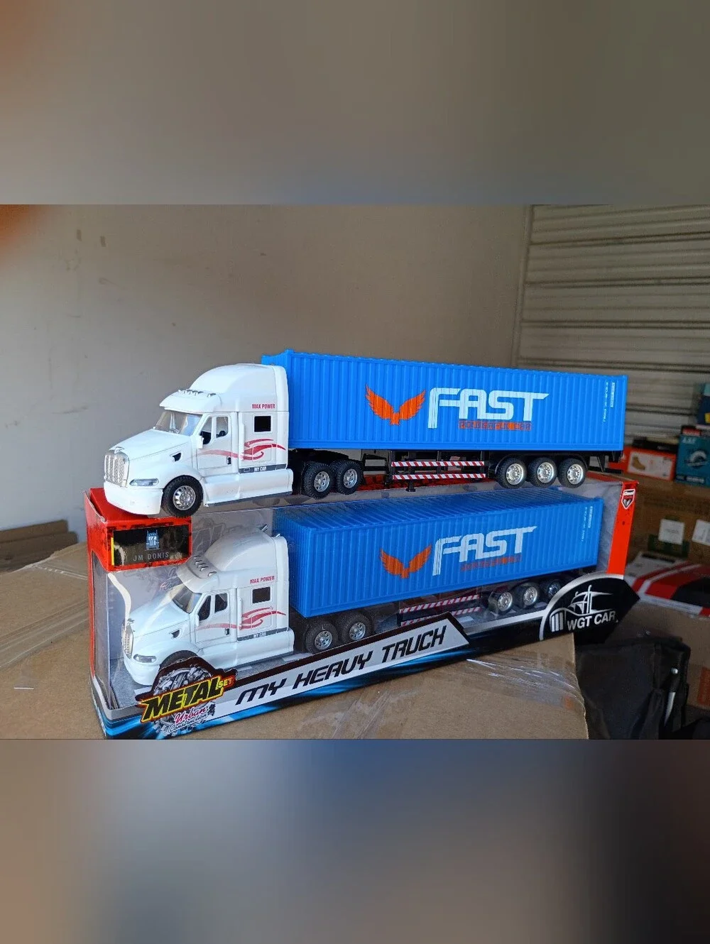 PACKAGE OF 3 PETERBILT SEMI TRUCKS